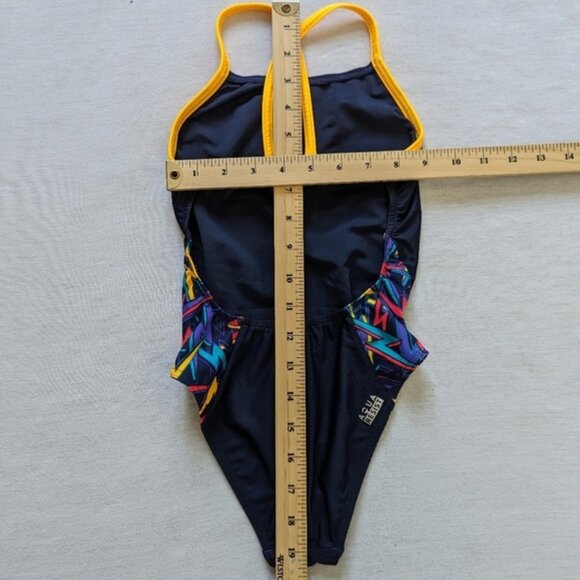 Nabaiji Girls' Lexa Chlorine-Resistant One-Piece Swimsuit - Picture 5 of 7